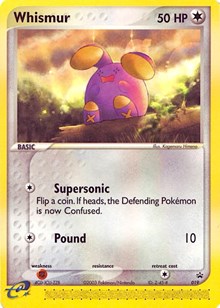 Whismur (019) (Cosmos Holo) [Nintendo: Black Star Promos] | The Time Vault CA