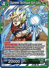 Supreme Technique Son Goku [BT8-117] | The Time Vault CA