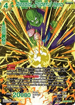 Piccolo, Prideful Hero [BT8-129] | The Time Vault CA