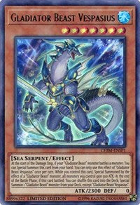 Gladiator Beast Vespasius (CHIM-ENSP1) [CHIM-ENSP1] Ultra Rare | The Time Vault CA