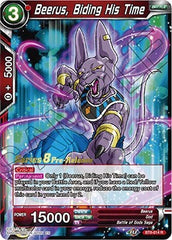 Beerus, Biding His Time (Malicious Machinations) [BT8-014_PR] | The Time Vault CA
