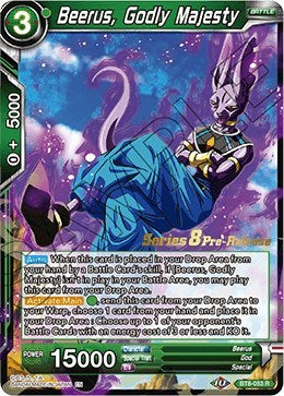 Beerus, Godly Majesty (Malicious Machinations) [BT8-053_PR] | The Time Vault CA