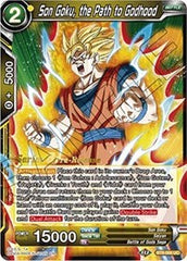 Son Goku, the Path to Godhood (Malicious Machinations) [BT8-068_PR] | The Time Vault CA