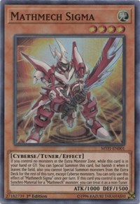 Mathmech Sigma [MYFI-EN001] Super Rare | The Time Vault CA