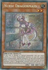 Nurse Dragonmaid [MYFI-EN014] Secret Rare | The Time Vault CA