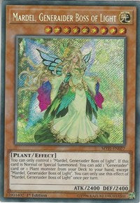 Mardel, Generaider Boss of Light [MYFI-EN027] Secret Rare | The Time Vault CA