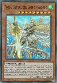 Frodi, Generaider Boss of Swords [MYFI-EN028] Super Rare | The Time Vault CA