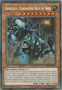 Dovelgus, Generaider Boss of Iron [MYFI-EN029] Secret Rare | The Time Vault CA