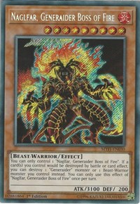 Naglfar, Generaider Boss of Fire [MYFI-EN030] Secret Rare | The Time Vault CA