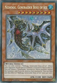 Nidhogg, Generaider Boss of Ice [MYFI-EN031] Secret Rare | The Time Vault CA