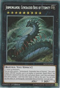 Jormungandr, Generaider Boss of Eternity [MYFI-EN033] Secret Rare | The Time Vault CA