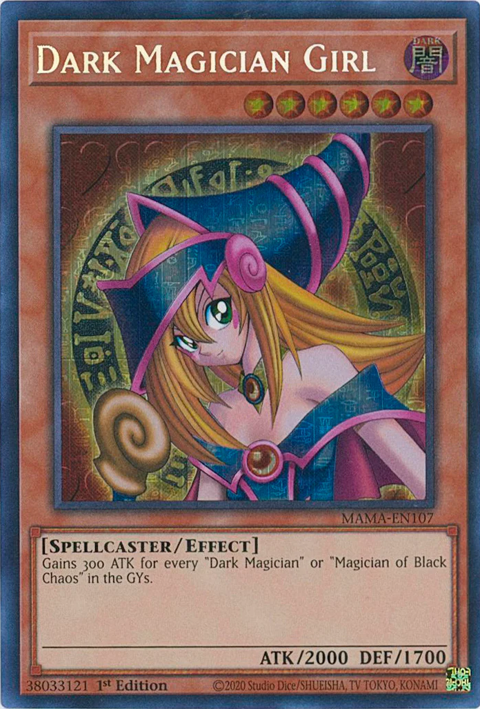 Dark Magician Girl [MAMA-EN107] Ultra Pharaoh's Rare | The Time Vault CA