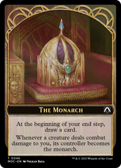 The Monarch // Shapeshifter Double-Sided Token [March of the Machine Commander Tokens] | The Time Vault CA