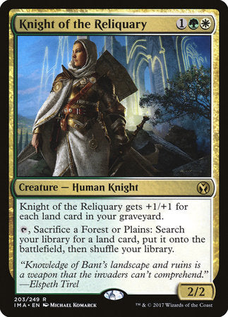Knight of the Reliquary [Iconic Masters] | The Time Vault CA