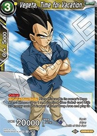 Vegeta, Time for Vacation [EX09-02] | The Time Vault CA