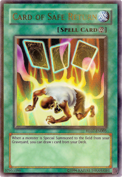 Card of Safe Return [HL07-EN005] Ultra Rare | The Time Vault CA