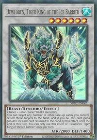 Dewloren, Tiger King of the Ice Barrier [SDFC-EN042] Ultra Rare | The Time Vault CA