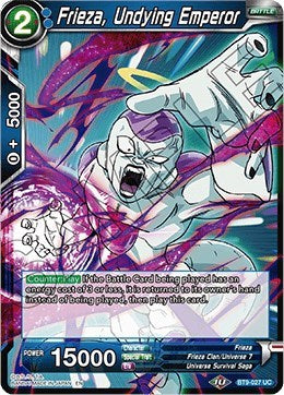 Frieza, Undying Emperor [BT9-027] | The Time Vault CA