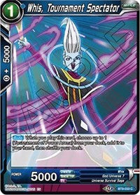 Whis, Tournament Spectator [BT9-033] | The Time Vault CA