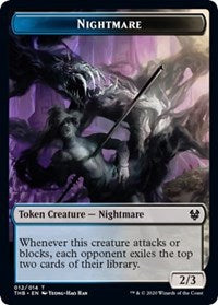 Nightmare Token [Theros Beyond Death] | The Time Vault CA