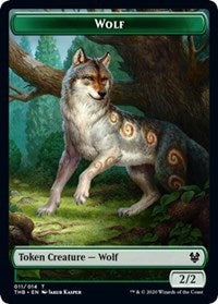 Wolf Token [Theros Beyond Death] | The Time Vault CA