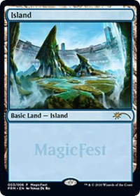 Island (2020) [MagicFest Cards] | The Time Vault CA