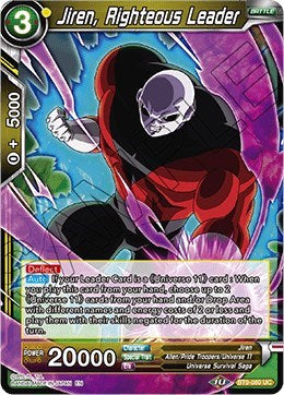 Jiren, Righteous Leader [BT9-060] | The Time Vault CA