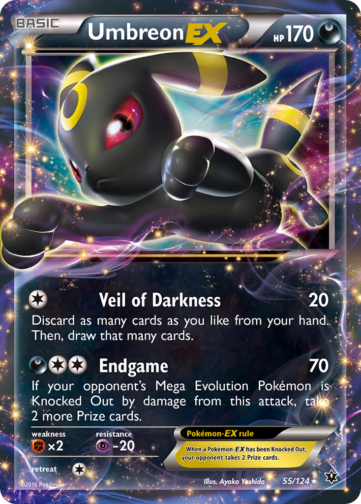 Umbreon EX (55/124) [XY: Fates Collide] | The Time Vault CA