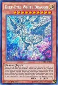 Deep-Eyes White Dragon [MVP1-ENS05] Secret Rare | The Time Vault CA