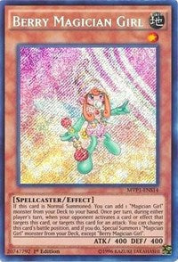 Berry Magician Girl [MVP1-ENS14] Secret Rare | The Time Vault CA