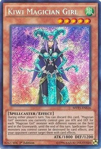 Kiwi Magician Girl [MVP1-ENS16] Secret Rare | The Time Vault CA