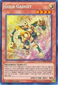 Gold Gadget [MVP1-ENS18] Secret Rare | The Time Vault CA