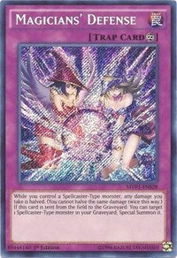 Magicians' Defense [MVP1-ENS28] Secret Rare | The Time Vault CA