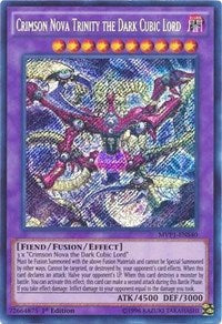 Crimson Nova Trinity the Dark Cubic Lord [MVP1-ENS40] Secret Rare | The Time Vault CA