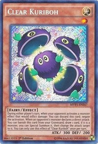 Clear Kuriboh [MVP1-ENS47] Secret Rare | The Time Vault CA