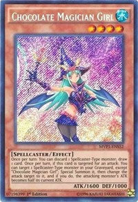 Chocolate Magician Girl [MVP1-ENS52] Secret Rare | The Time Vault CA