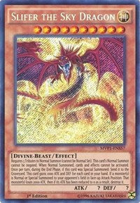 Slifer the Sky Dragon [MVP1-ENS57] Secret Rare | The Time Vault CA