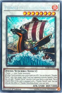 Plunder Patrollship Brann [IGAS-EN087] Secret Rare | The Time Vault CA