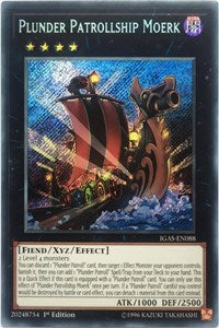 Plunder Patrollship Moerk [IGAS-EN088] Secret Rare | The Time Vault CA