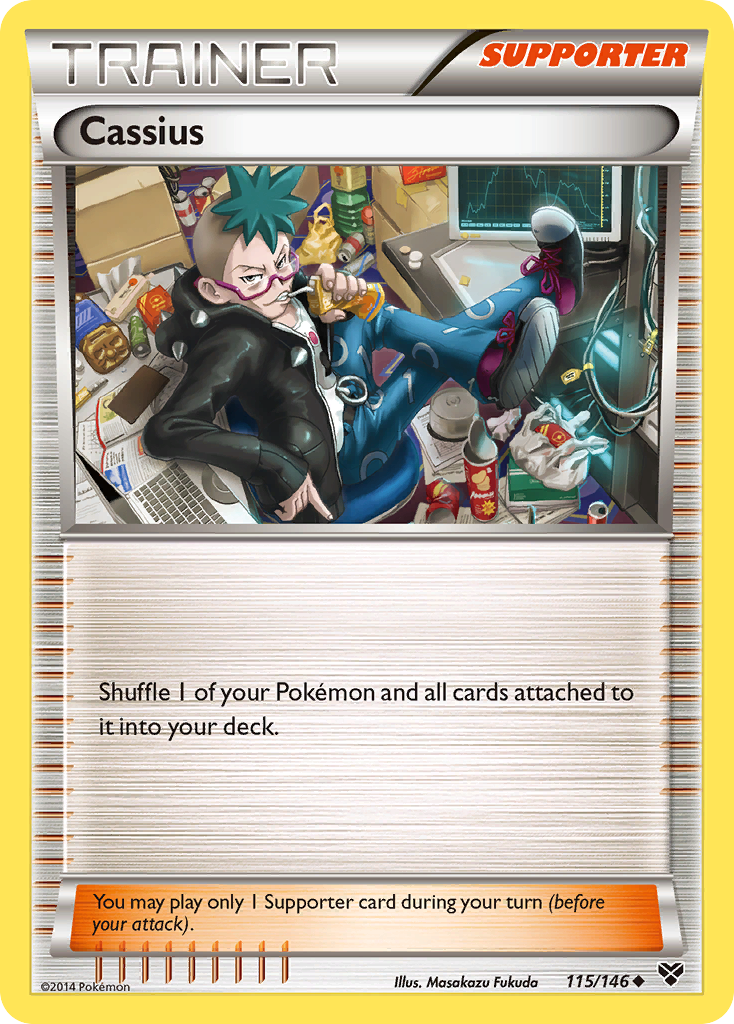 Cassius (115/146) [XY: Base Set] | The Time Vault CA