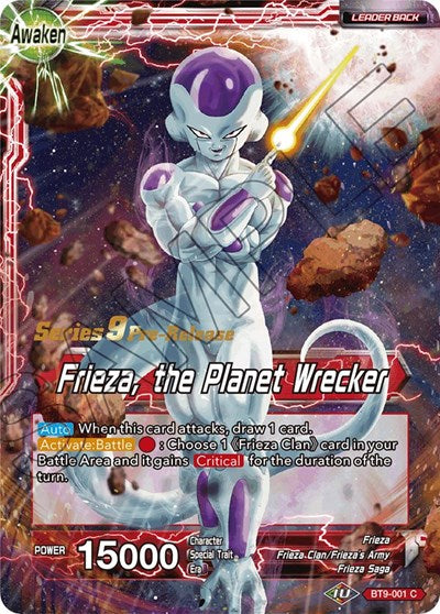 Frieza // Frieza, the Planet Wrecker (Universal Onslaught) [BT9-001] | The Time Vault CA