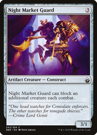 Night Market Guard [Battlebond] | The Time Vault CA