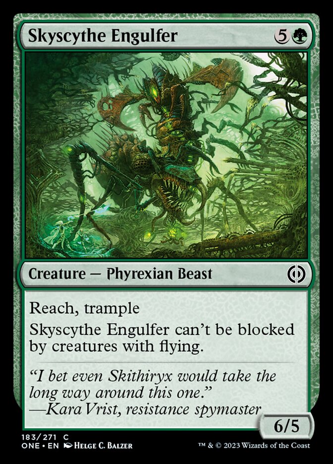 Skyscythe Engulfer [Phyrexia: All Will Be One] | The Time Vault CA