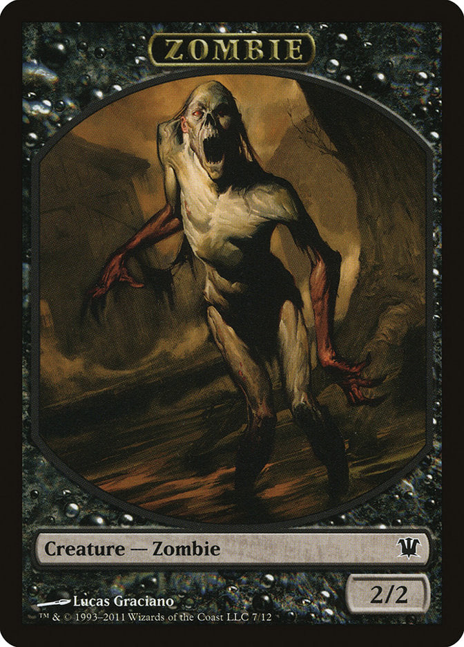 Zombie (7/12) [Innistrad Tokens] | The Time Vault CA