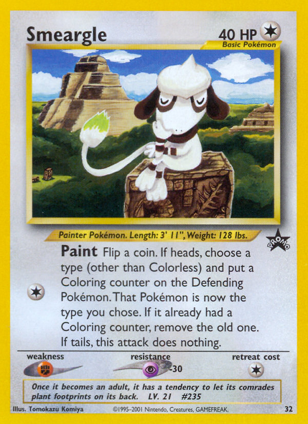 Smeargle (32) [Wizards of the Coast: Black Star Promos] | The Time Vault CA