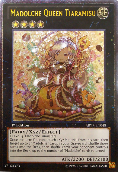 Madolche Queen Tiaramisu (UTR) [ABYR-EN048] Ultimate Rare | The Time Vault CA