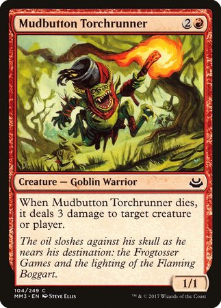 Mudbutton Torchrunner [Modern Masters 2017] | The Time Vault CA