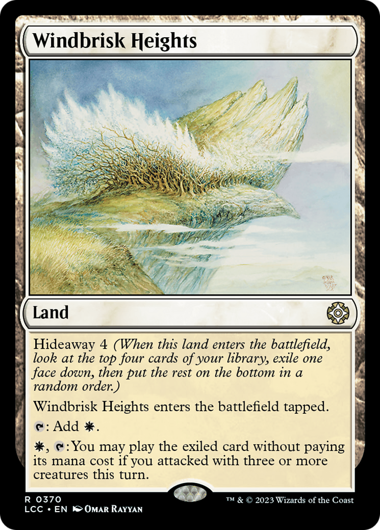 Windbrisk Heights [The Lost Caverns of Ixalan Commander] | The Time Vault CA