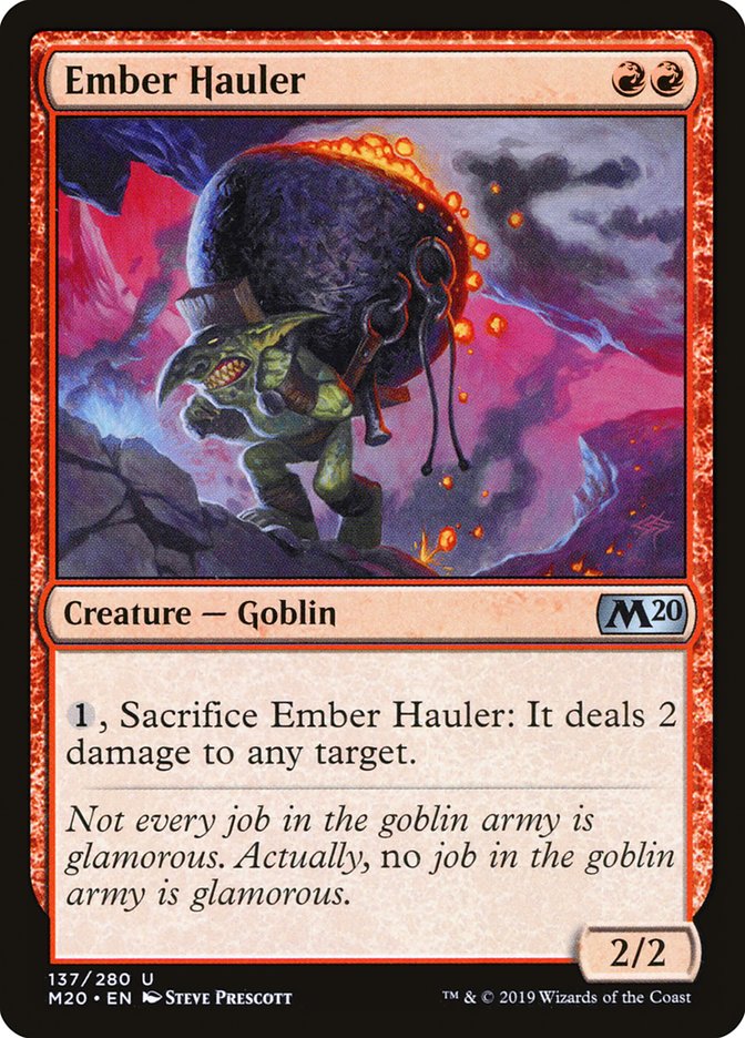 Ember Hauler [Core Set 2020] | The Time Vault CA