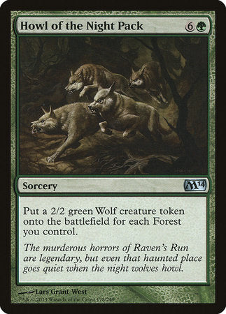 Howl of the Night Pack [Magic 2014] | The Time Vault CA